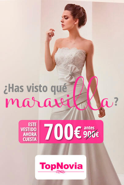 Vestido de novia a 700€ antes a 900€ - Promoción Top Novia Vestido de novia a 700€ antes a 900€ - Promoción Top Novia